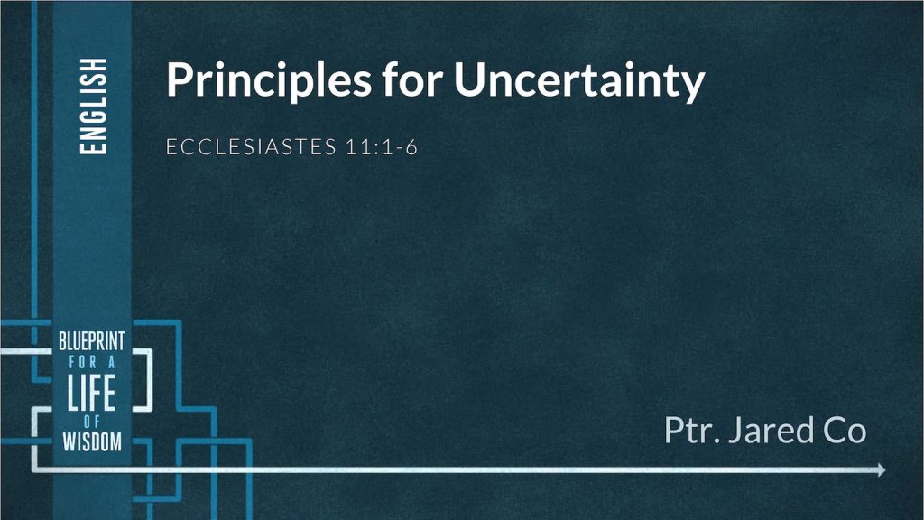 Principles for Uncertainty