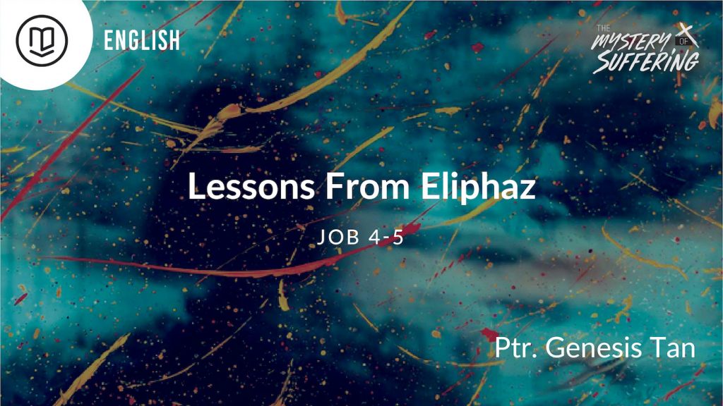 Lessons from Eliphaz