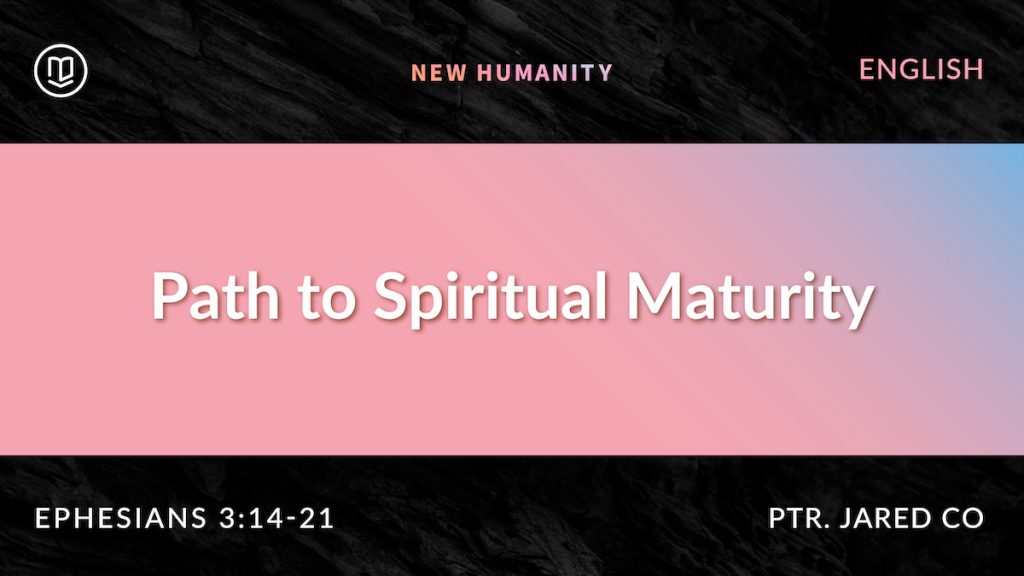 Path to Spiritual Maturity