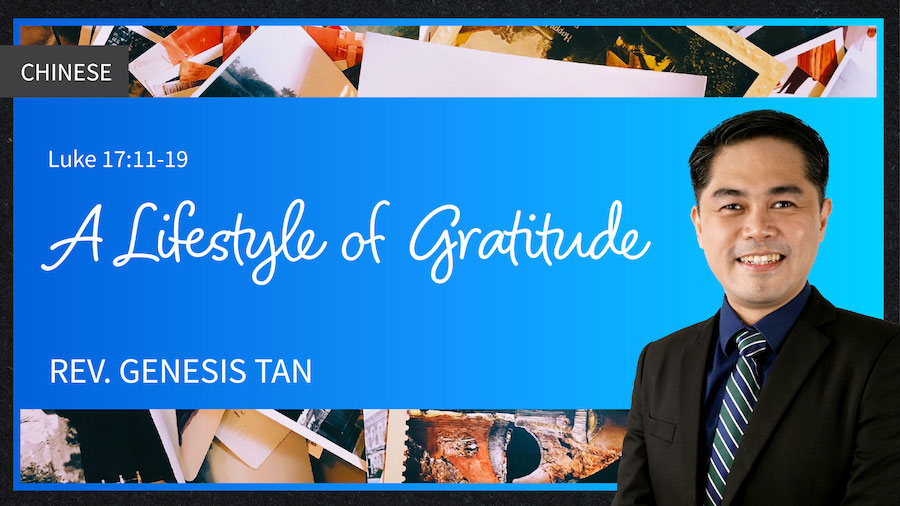 A Lifestyle of Gratitude