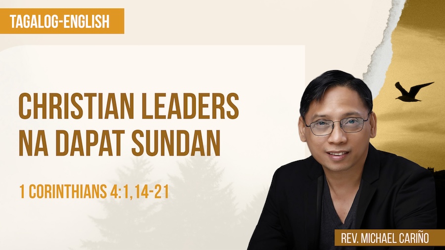 Christian Leaders Na Dapat Sundan