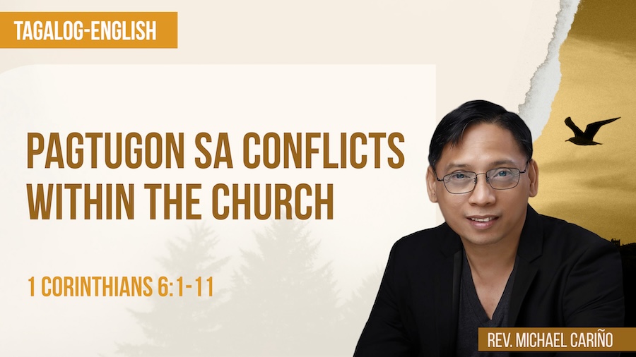 Pagtugon sa Conflicts Within the Church