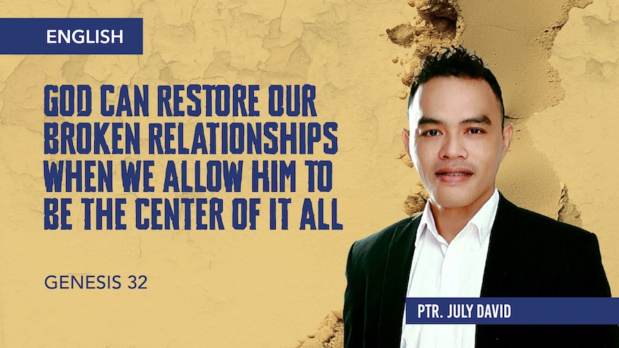 God Can Restore Our Broken Relationships When We Allow Him to Be the Center of It All