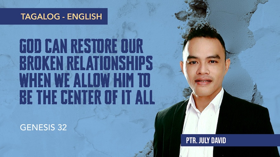 God Can Restore Our Broken Relationships When We Allow Him to Be the Center of It All