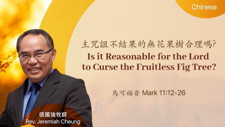主咒詛不結果的無花果樹合理嗎? Is it Reasonable for the Lord to Curse the Fruitless Fig Tree?