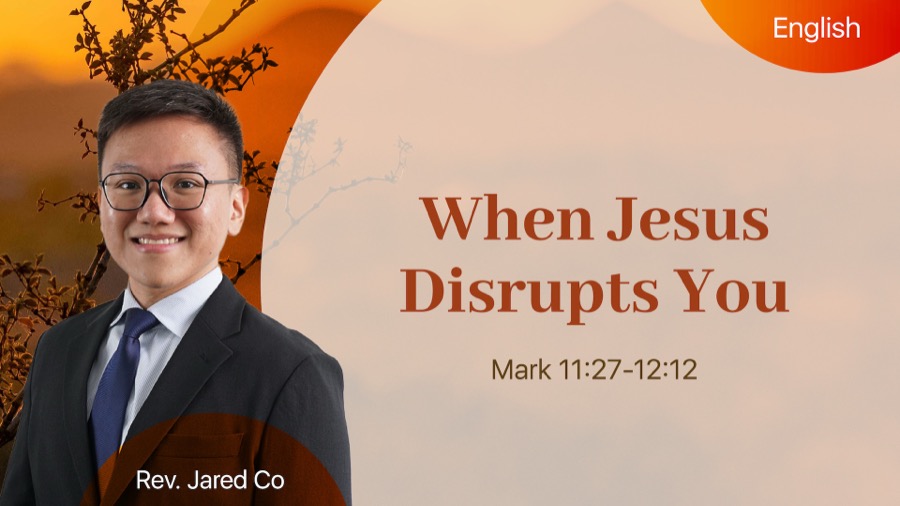 When Jesus Disrupts You